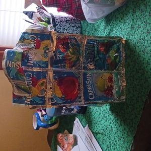 Juice box lunch bag